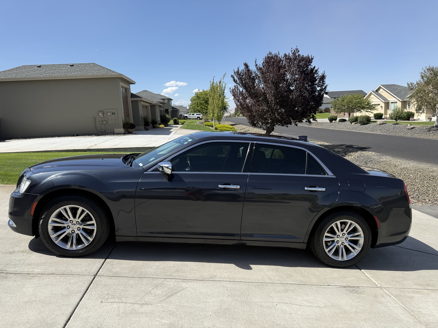 Chrysler 300 after paint enhancement and ceramic coating